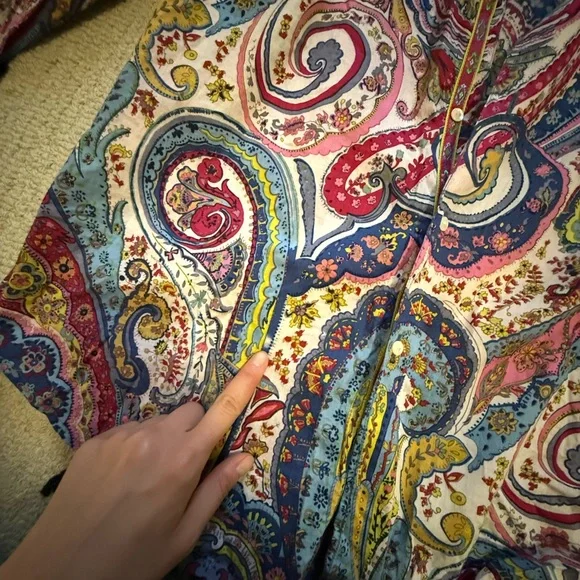 Robert Graham Paisley Shirt in Multicolor - Picture 10 of 14